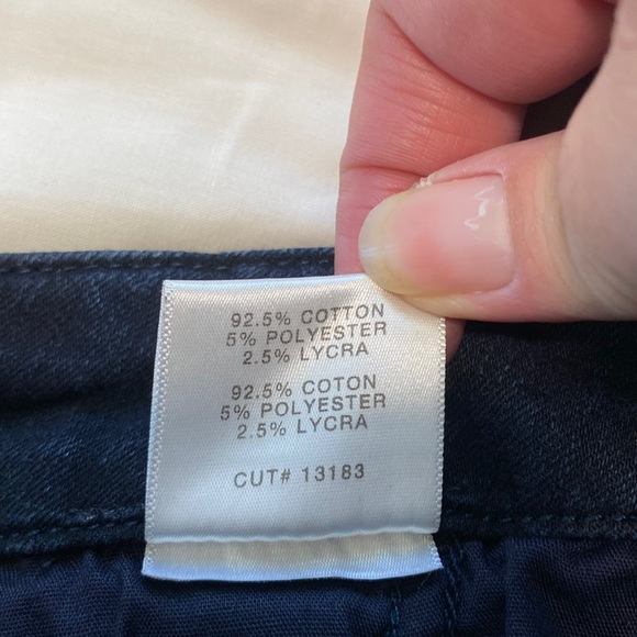 J Brand Natasha Raw Hem High Rise Skinny Crop Blue Jeans in Bluebird Size 25 - Picture 8 of 10